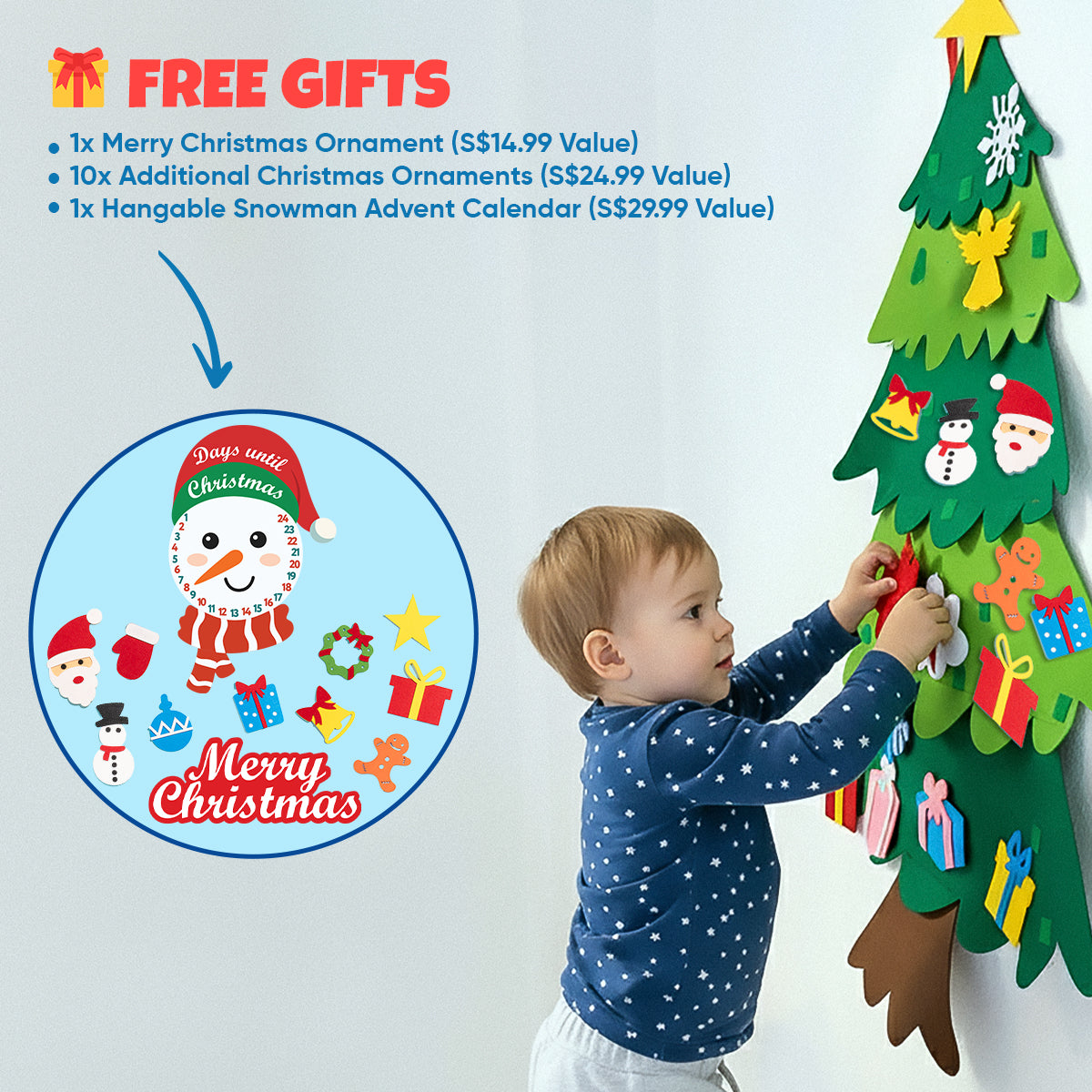 KiddoSpace™ Christmas Tree for Kids