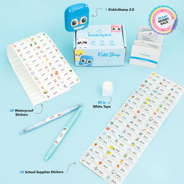 Instructions – TheKiddoSpace SG  Name Stamps for Clothes, Organizers & Toys