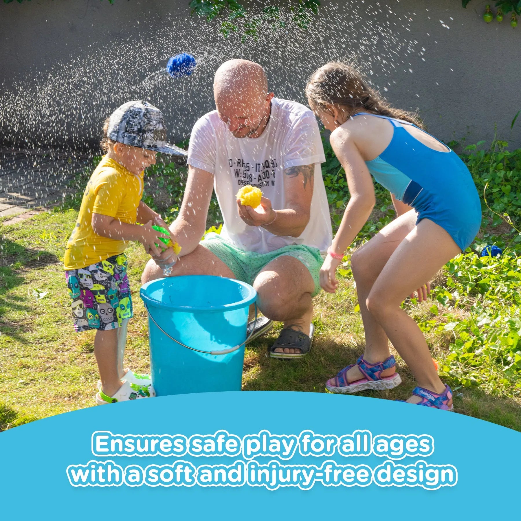 30 KiddoSpace Reusable Water Sponge Balls (Get 20 Free)