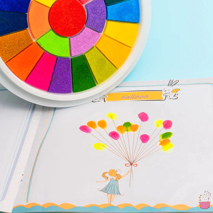 KiddoSpace Finger Painting Kit