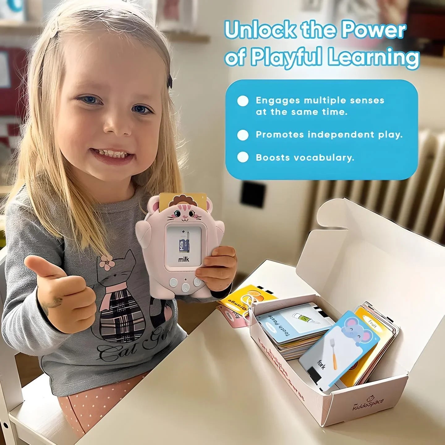 Kiddospace Talking Cards