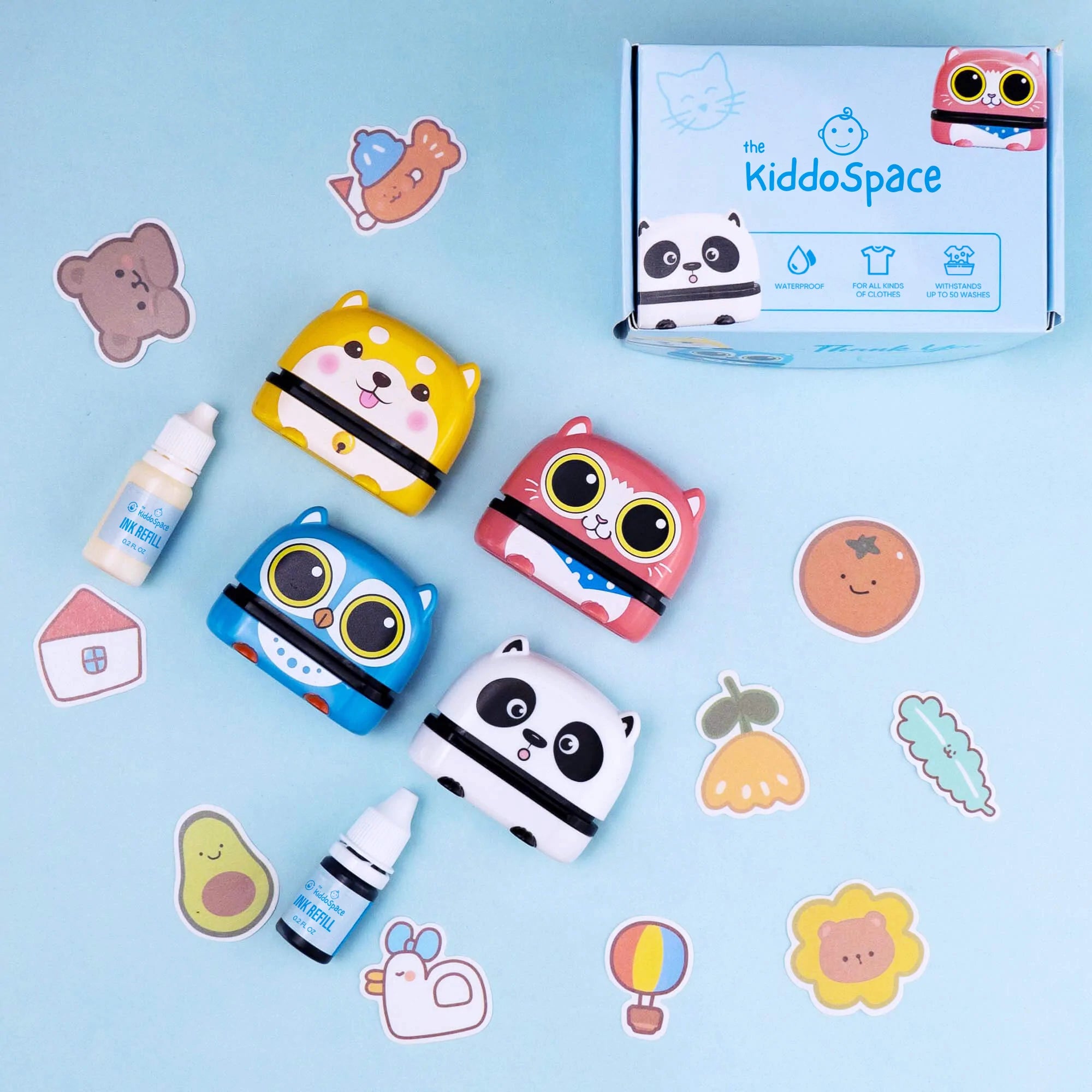 KiddoStamp™ - Deluxe Stamping Pack